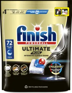 Finish tablety do myčky Ultimate Plus All in 1, 72 ks